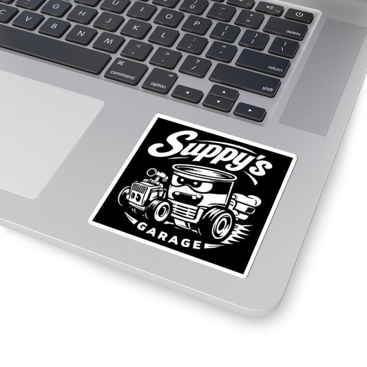 Soup'ed Up - Suppy's Garage Sticker